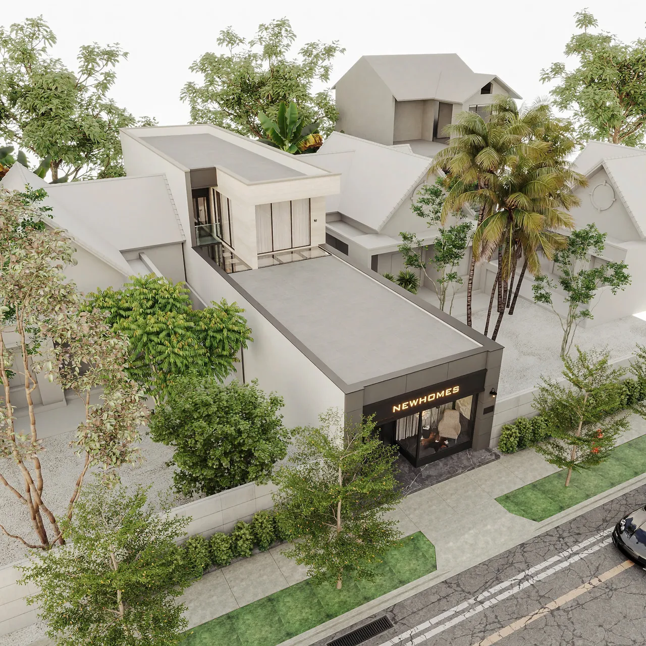 Mẫu nội thất Hiện đại — Chi nhánh Hải Dương — khác, thiết kế 3d
