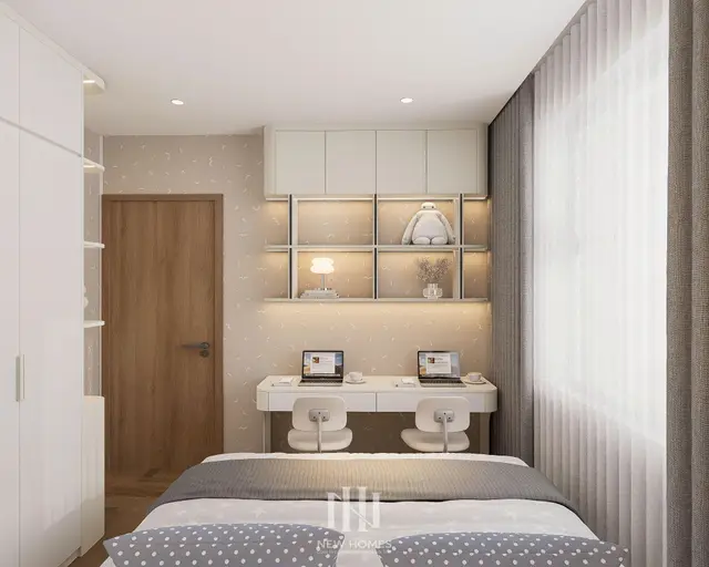 Phòng ngủ 3 — Căn 3PN Hiện đại — Ecolake