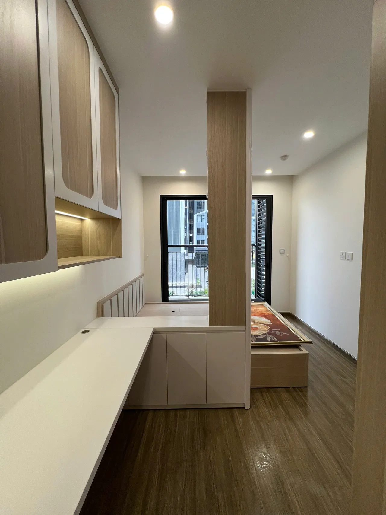 Căn 2PN Hiện đại — GS5 Vinhomes Smart City — phòng ngủ master, hoàn thiện thực tế