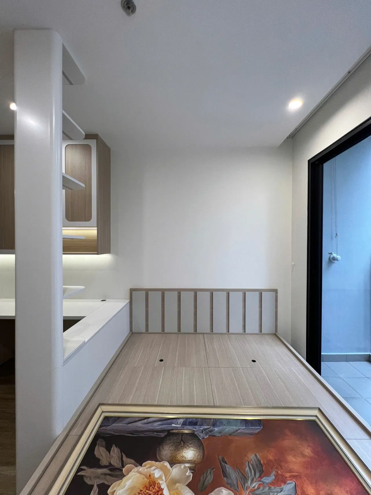 Căn 2PN Hiện đại — GS5 Vinhomes Smart City — phòng ngủ master, hoàn thiện thực tế