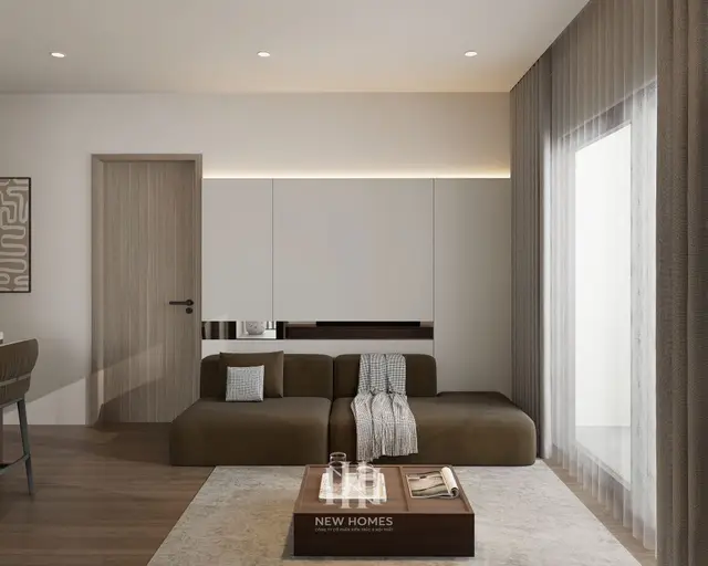 Phòng khách — Căn 3PN Hiện đại — GS5 Vinhomes Smart City