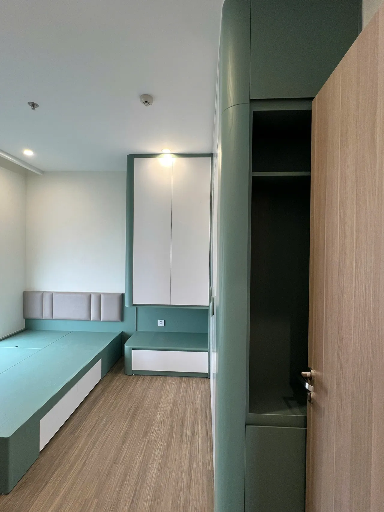 Căn 3PN Hiện đại — GS6 Vinhomes Smart City — phòng ngủ 2, hoàn thiện thực tế