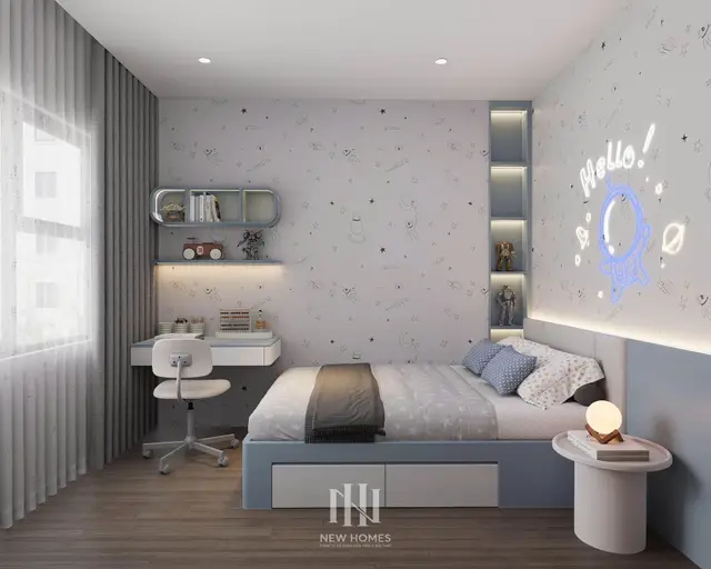 Phòng ngủ 3 — Căn 3PN Hiện đại — GS6 Vinhomes Smart City