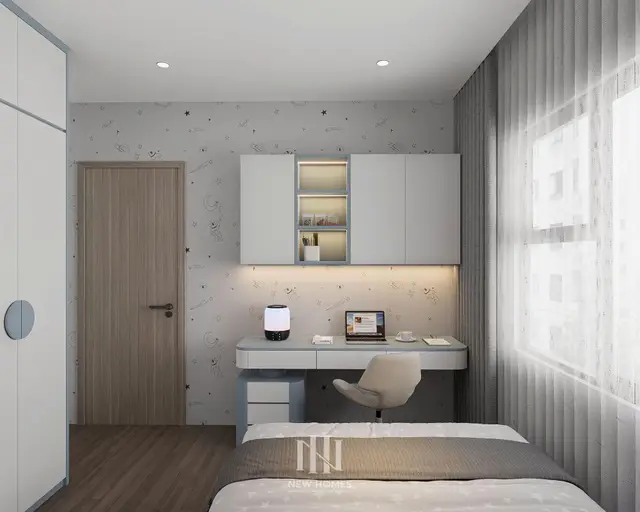 Phòng ngủ 2 — Căn 3PN Hiện đại — GS6 Vinhomes Smart City