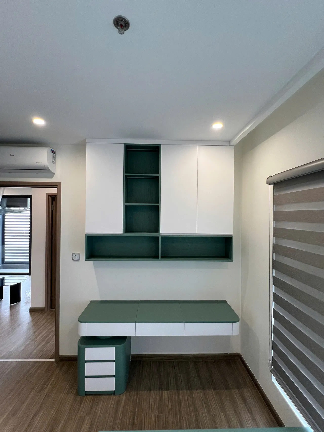 Căn 3PN Hiện đại — GS6 Vinhomes Smart City — phòng ngủ 2, hoàn thiện thực tế