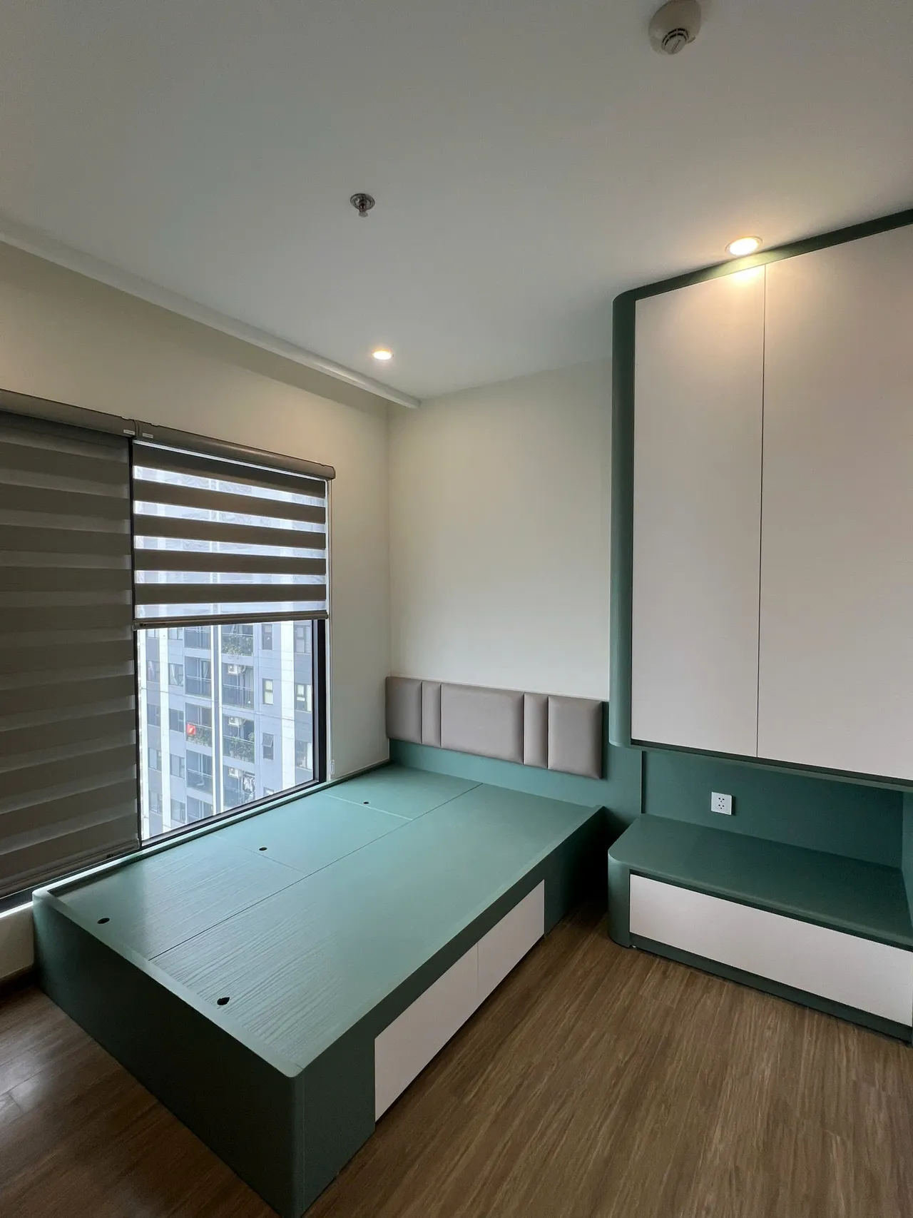 Căn 3PN Hiện đại — GS6 Vinhomes Smart City — phòng ngủ 2, hoàn thiện thực tế