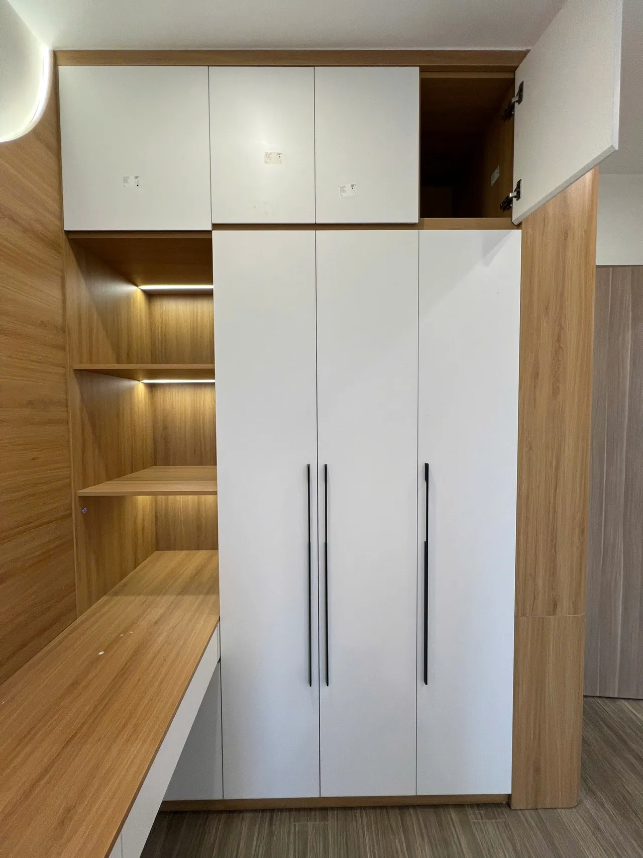 Căn 1PN Hiện đại — GS6 Vinhomes Smart City — phòng ngủ master, hoàn thiện thực tế