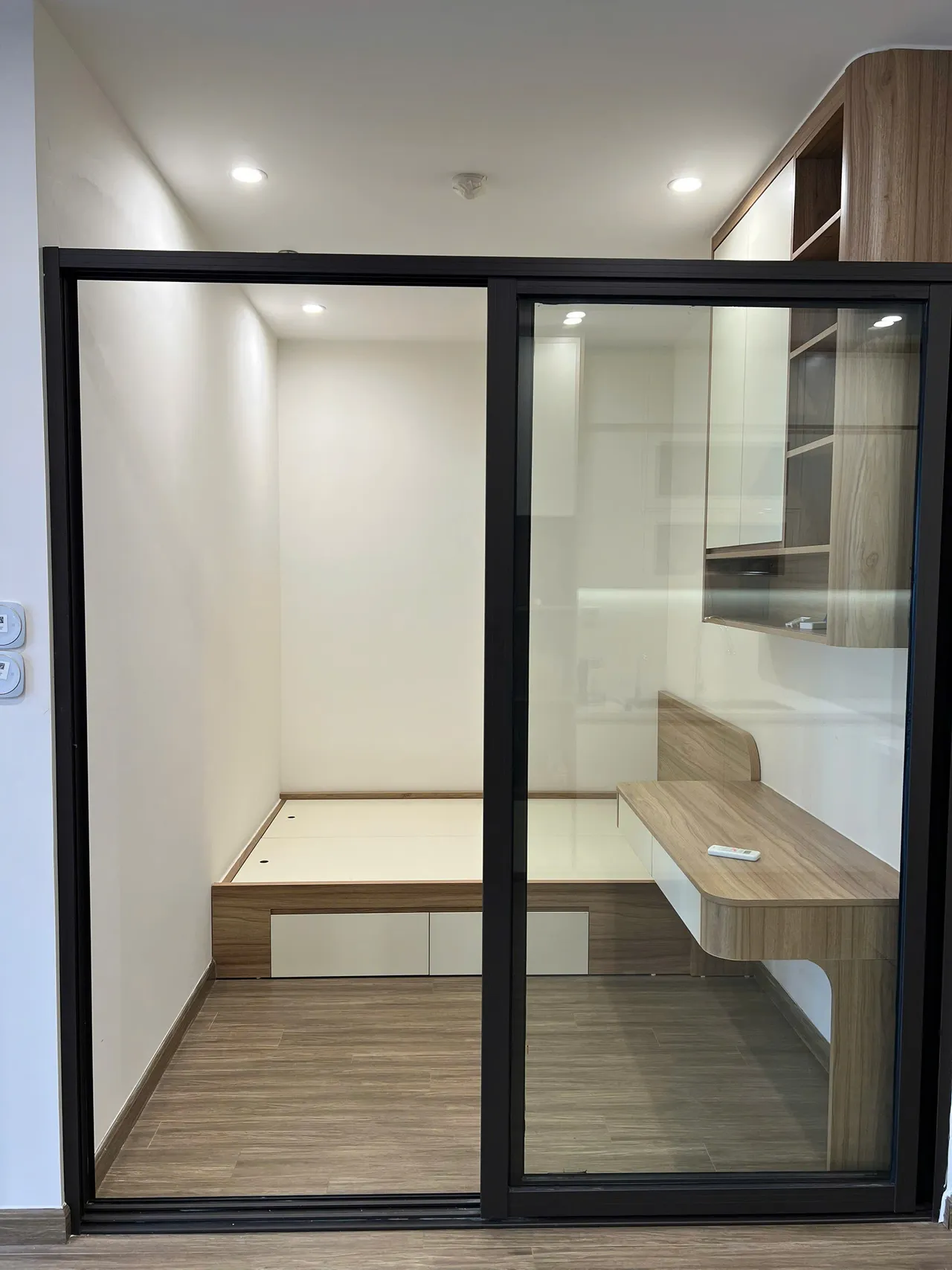 Căn 2PN Hiện đại — GS6 Vinhomes Smart City — phòng ngủ 2, hoàn thiện thực tế