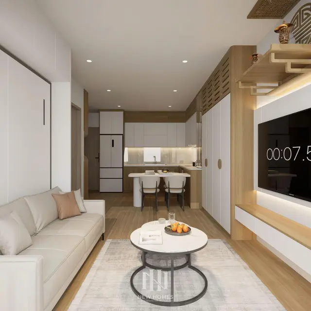 Căn 1PN Hiện đại — GS6 Vinhomes Smart City