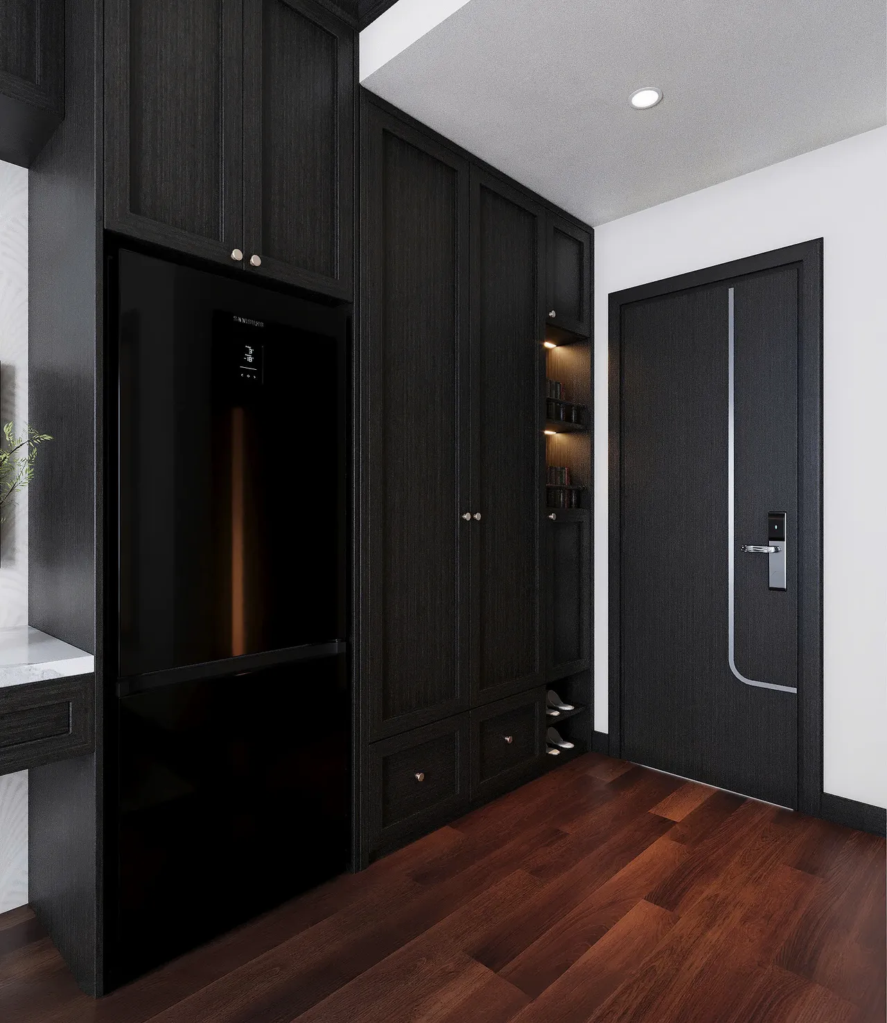 Mẫu nội thất — Khách sạn Nga — sảnh – lối vào, thiết kế 3d