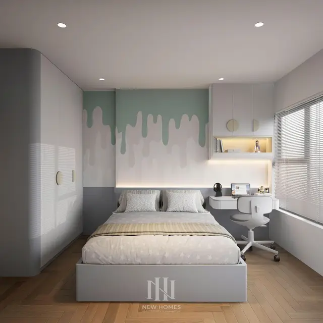 Phòng ngủ 3 — Căn 3PN Hiện đại — Lumi Hà Nội toà S1
