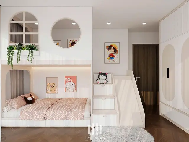 Phòng ngủ 3 — Căn 3PN Hiện đại — Lumière Evergreen toà A1