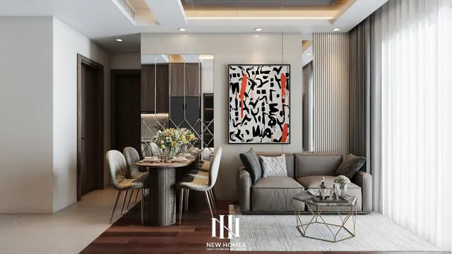 Căn 2PN Hiện đại — Lumière Evergreen toà A3
