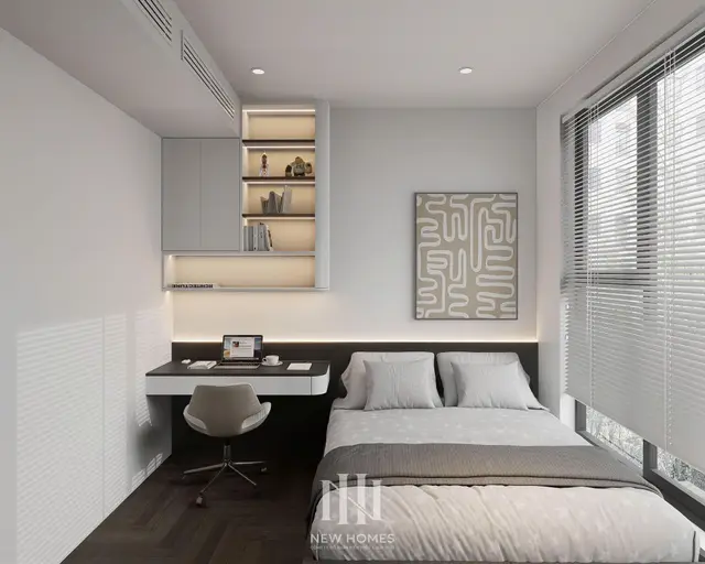 Phòng ngủ 3 — Căn 3PN Hiện đại — Lumière Evergreen toà A3