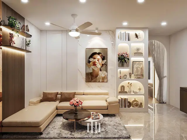 Căn 1PN Hiện đại — Lumière Evergreen toà A3