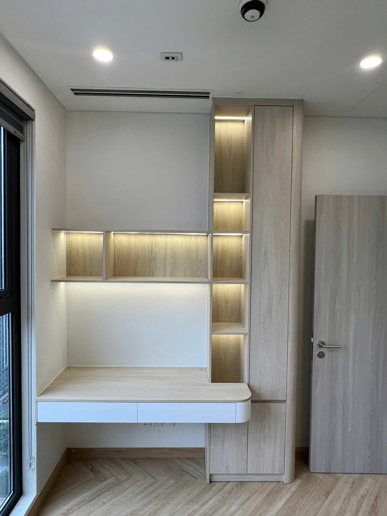 Mẫu nội thất Hiện đại — Masterise — phòng ngủ 3, hoàn thiện thực tế