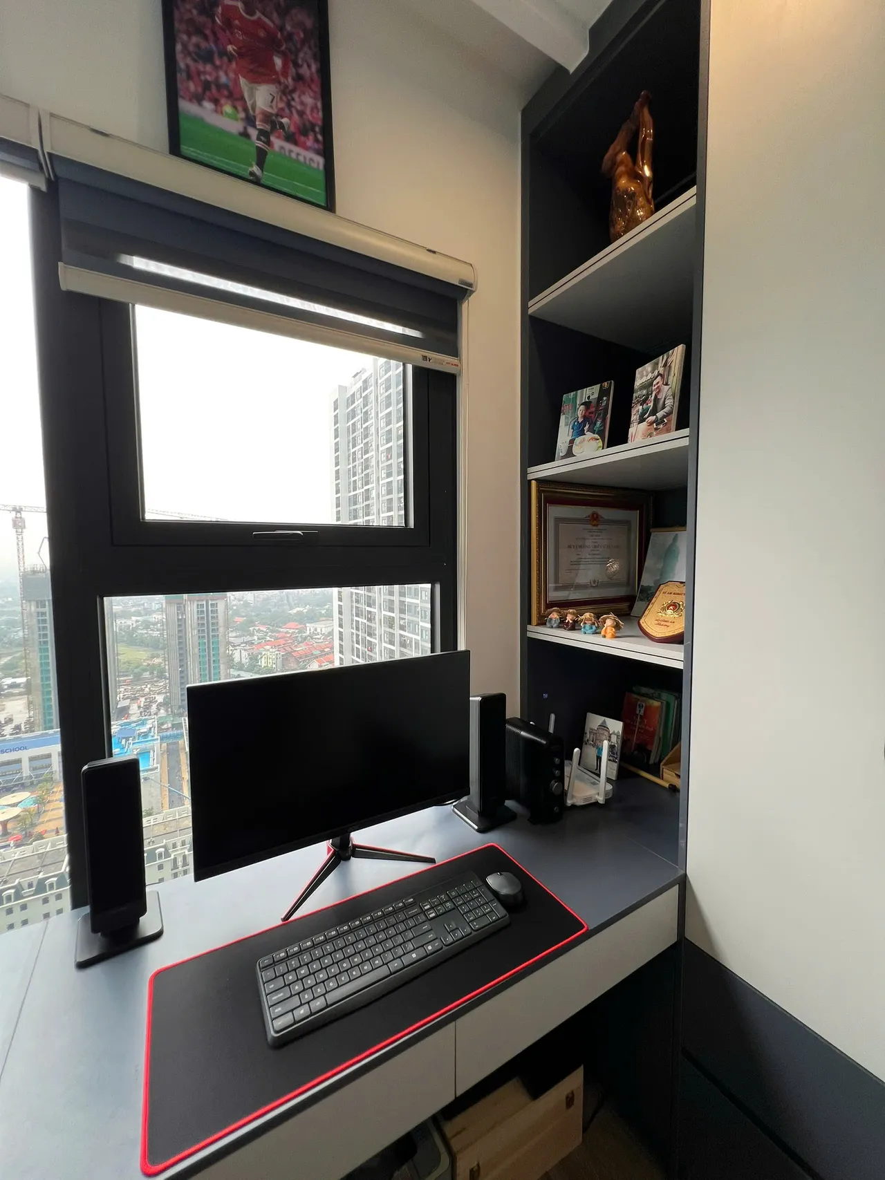 Căn 2PN Hiện đại — SA1 Vinhomes Smart City — phòng ngủ 2, hoàn thiện thực tế