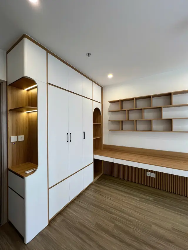 Phòng ngủ master — Căn 2PN Hiện đại — TC3 Vinhomes Smart City