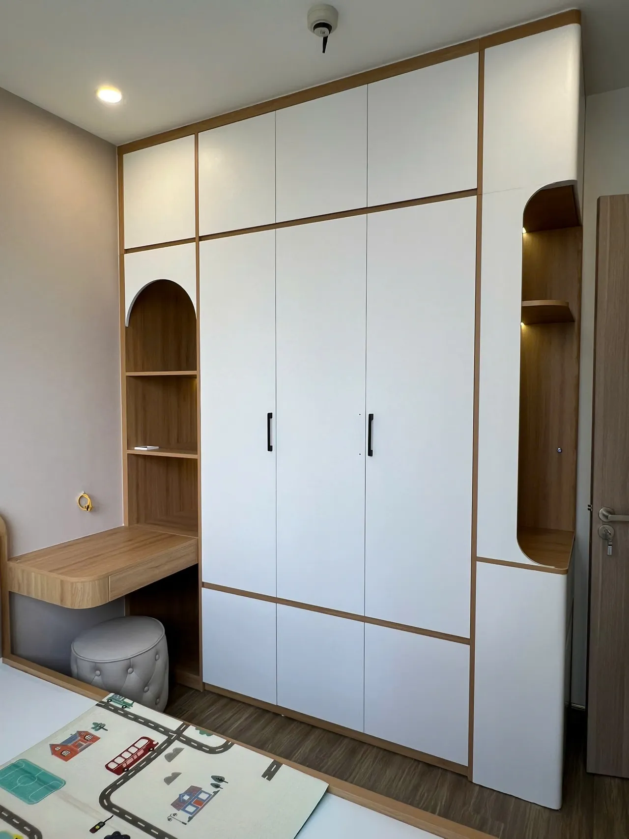 Căn 2PN Hiện đại — TC3 Vinhomes Smart City — phòng ngủ 2, hoàn thiện thực tế