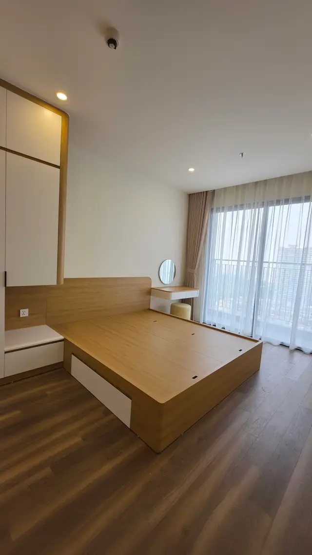 Phòng ngủ master — Căn 2PN Hiện đại — The Beverly BE1 Vinhomes Ocean Park