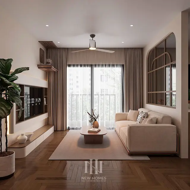 Căn 2PN Hiện đại — The Beverly BE2 Vinhomes Ocean Park