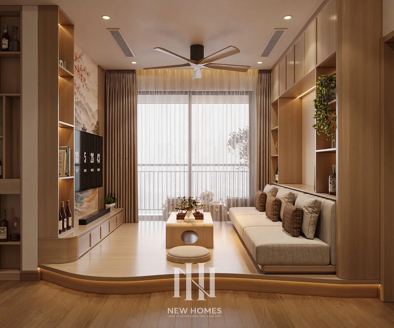 Căn 3PN Japandi — The Beverly BE4 Vinhomes Ocean Park — ảnh đại diện